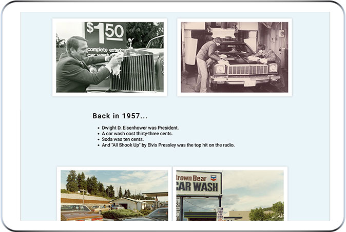 Brown Bear’s rich history is detailed in the expanded company pages.
