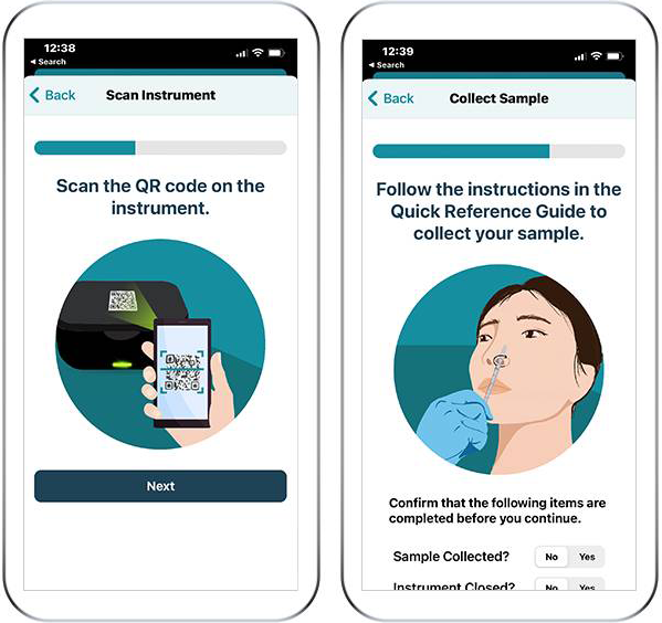 Detailed illustrations help users understand how to proceed.