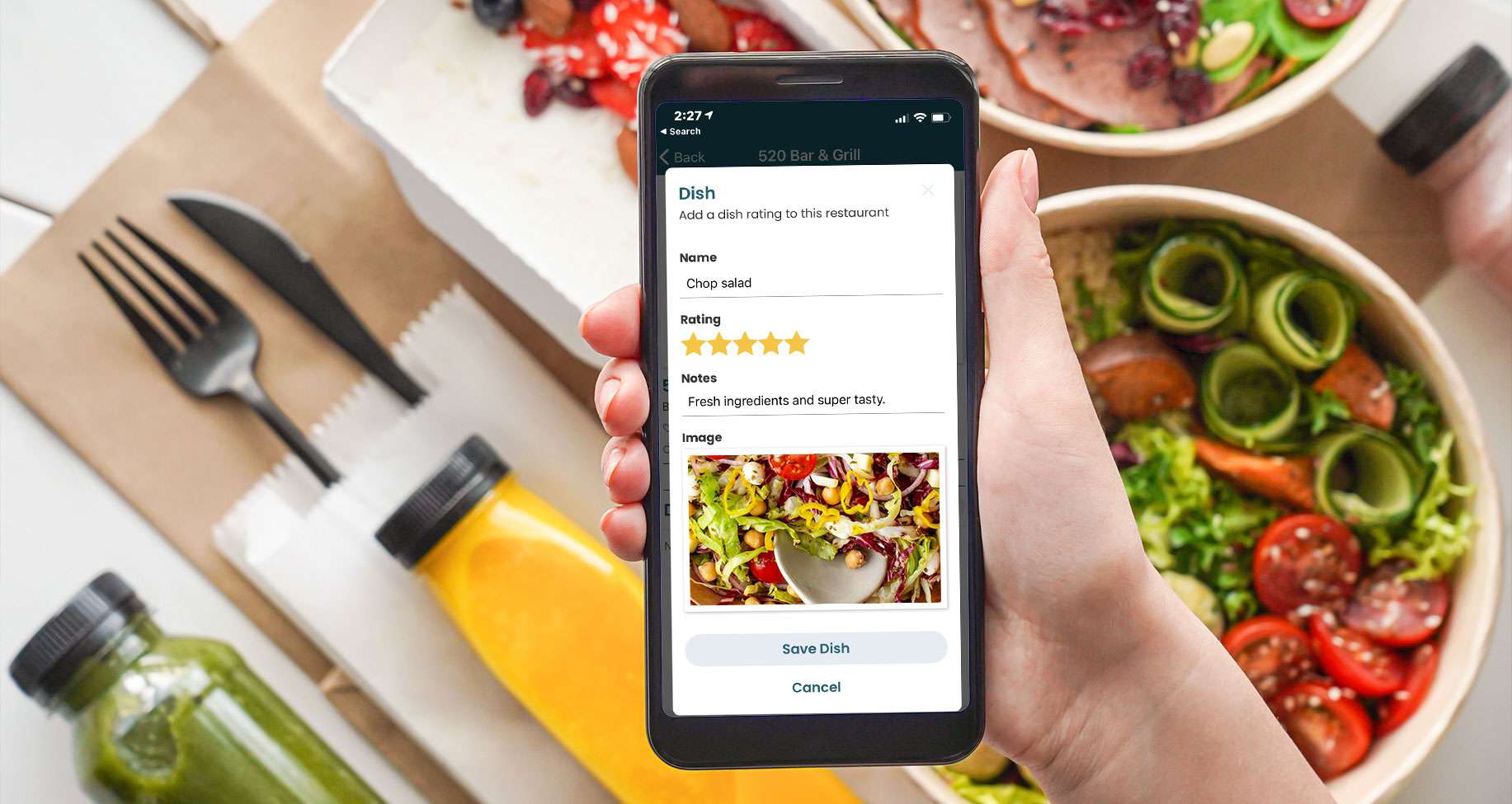 An app to help diners experience the very best of food